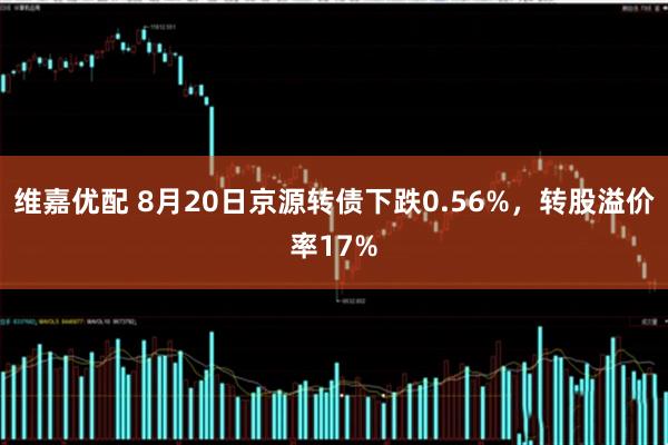 维嘉优配 8月20日京源转债下跌0.56%，转股溢价率17%